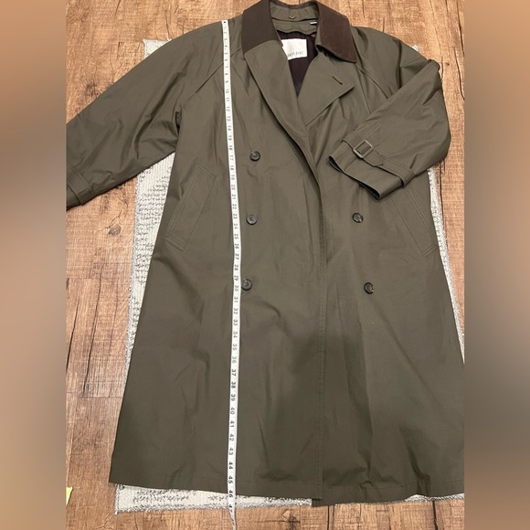 London Fog Long Trench  Coat - Picture 5 of 10